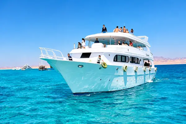 Yacht trip on the Red Sea