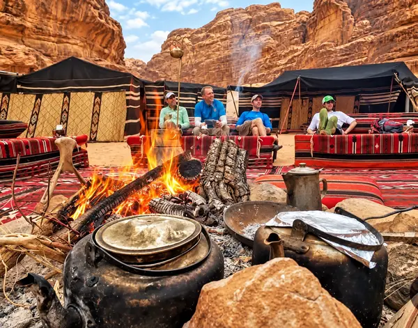 Bedouin dinner in the desert